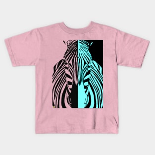 Zebra Psychedelic Kids T-Shirt